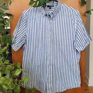 Slim-fit Murano Short-sleeve Button-down